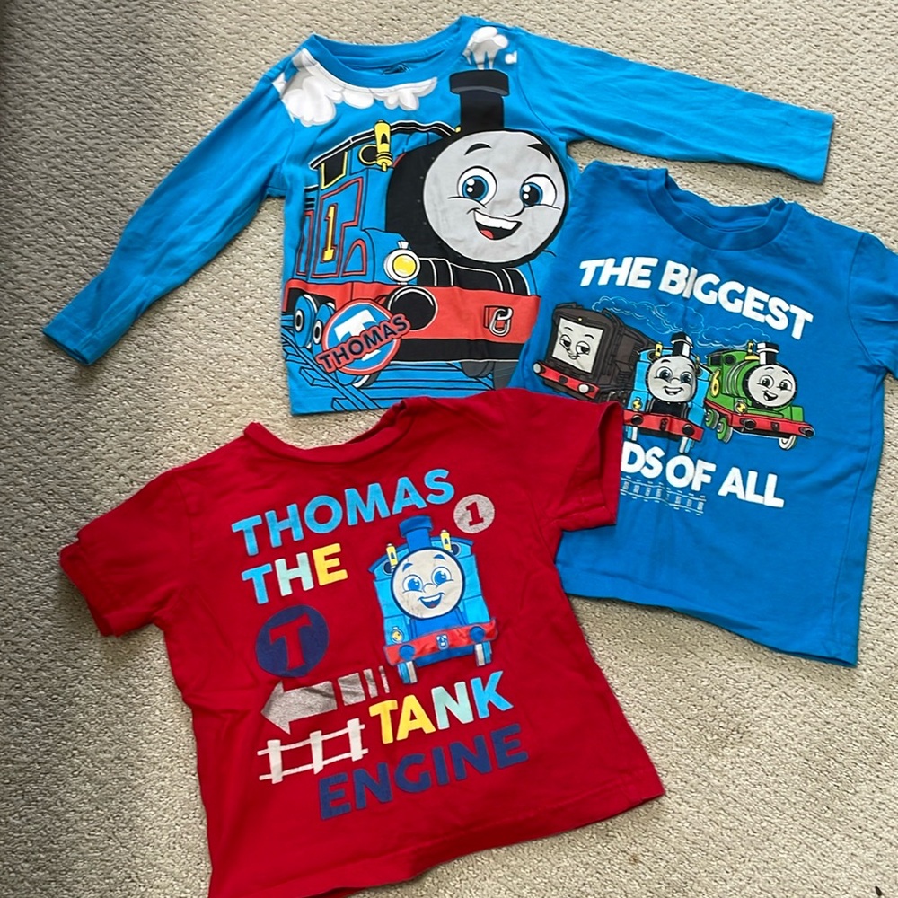 Thomas the train shirt set